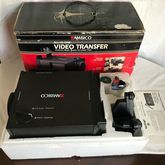 Ambico All-in-One Video Transfer System Model V-0652 in Original Box - Picture 1 of 5